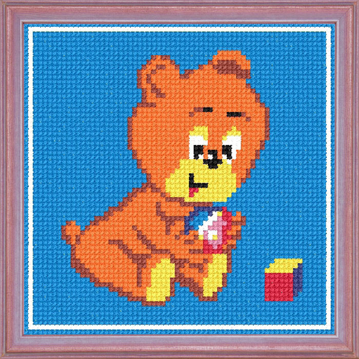A46 — Ведмедик з іграшками