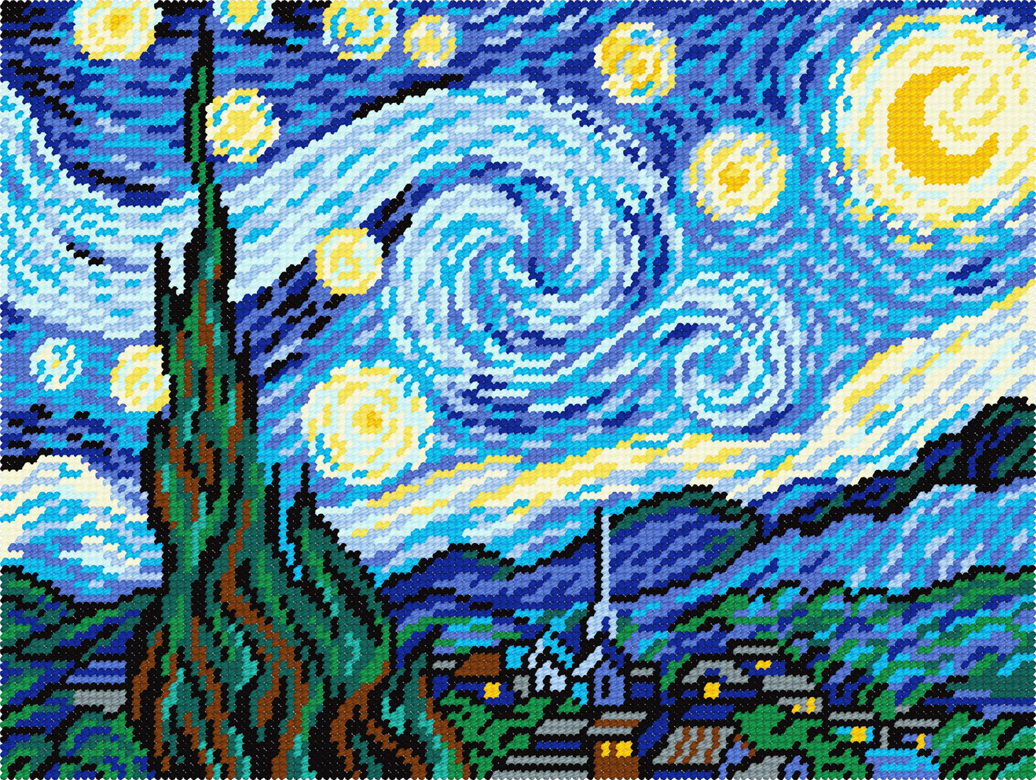 L42 — «Зоряна ніч», В. ван Гог